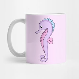 Lilac Seahorse Mug